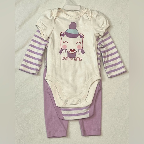 Carter’s Child of Mine & Children’s Place LOT of 0-3 MONTHS Outfits & Bodysuits - Picture 3 of 16